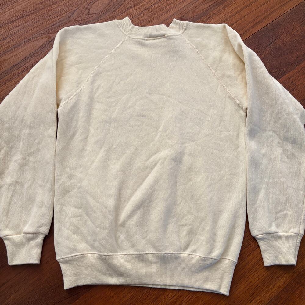 Vintage 1980's Hanes Pasadena Native yellow adult sweatshirt size S - 1986 - Picture 8 of 8